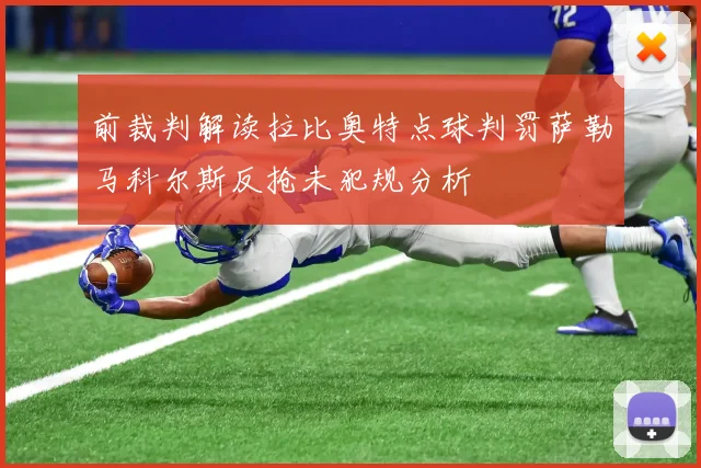 前裁判解读拉比奥特点球判罚萨勒马科尔斯反抢未犯规分析
