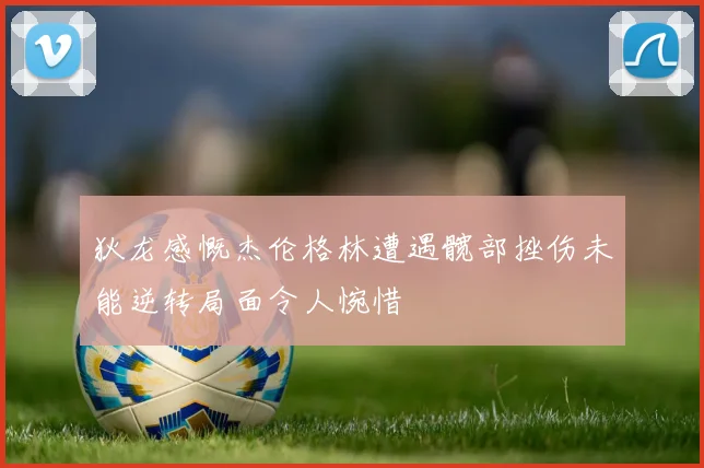 狄龙感慨杰伦格林遭遇髋部挫伤未能逆转局面令人惋惜